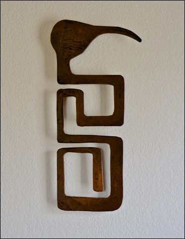 Click to view detail for BB-001 Serpentine Bird 18x9